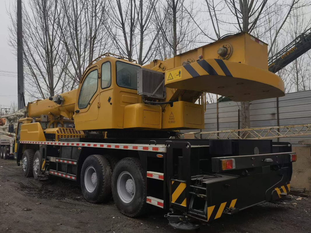 QY50KA 50t Mobile Used Truck Crane with Good Condition Engine 11.4m-43.5m Boom Length