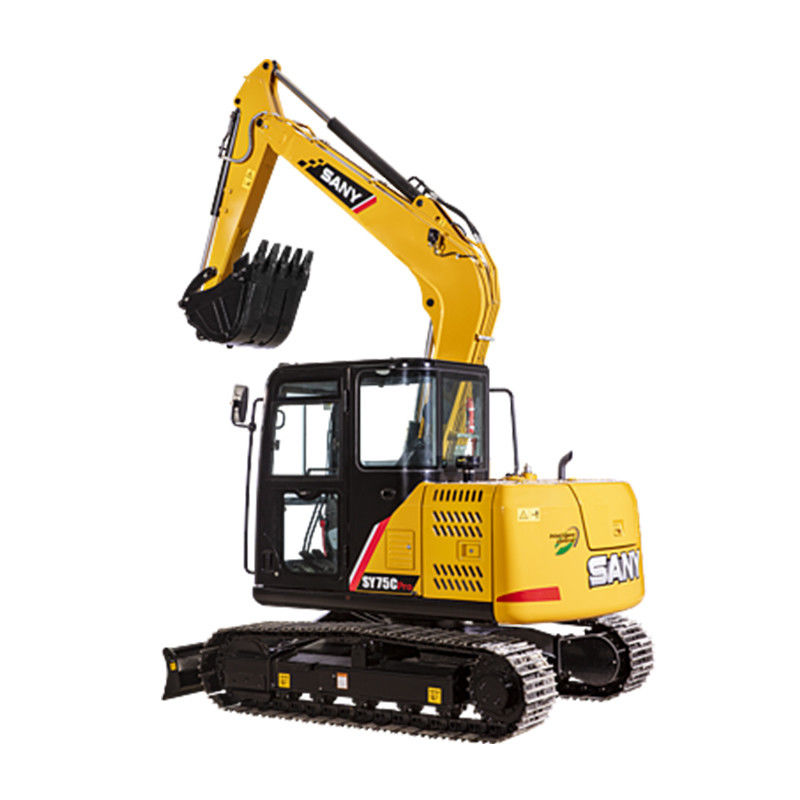 SANY 75C Sy75C Pro Second Hand Excavator Used Crawler Excavator Small Digger 7 Ton
