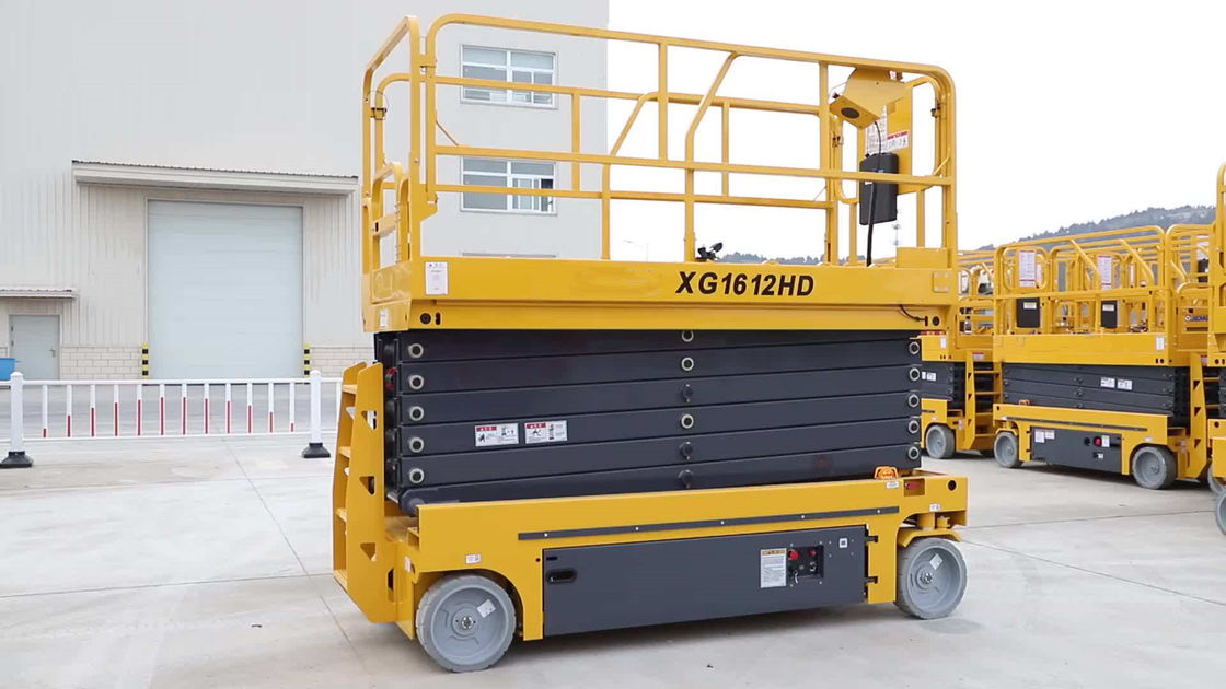 12m Electric Platform Scissor Lift with Lift Mechanism and Table Size 2277x1120mm