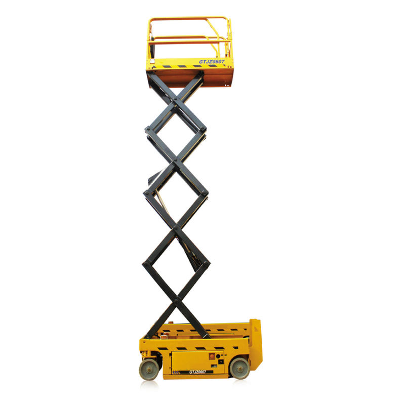 Durability and Longevity Electric Mobile Scissor Lift Platform with 6m Lift Height