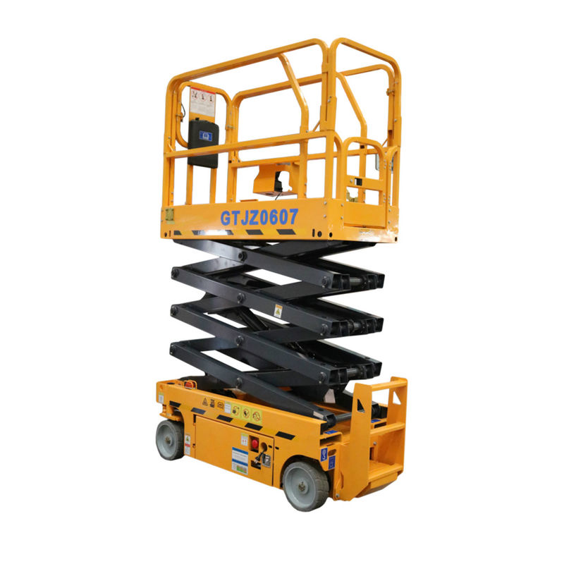 Durability and Longevity Electric Mobile Scissor Lift Platform with 6m Lift Height