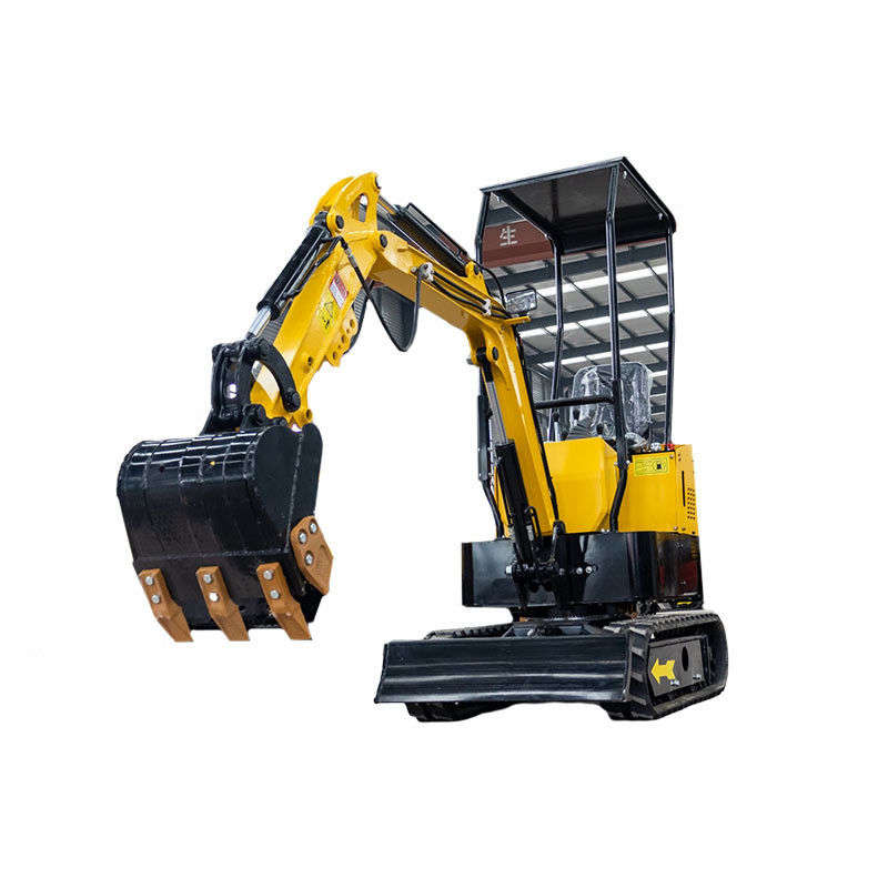 1 Ton Mini Excavator with Total Track Length of 1230mm and Advanced Hydraulic System
