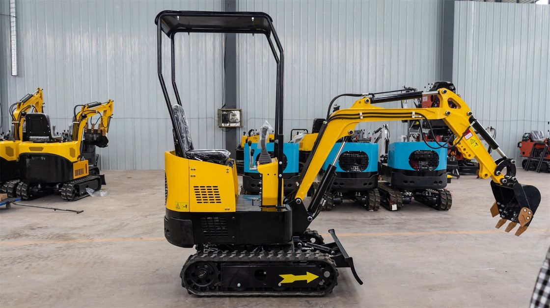 1 Ton Mini Excavator with Total Track Length of 1230mm and Advanced Hydraulic System
