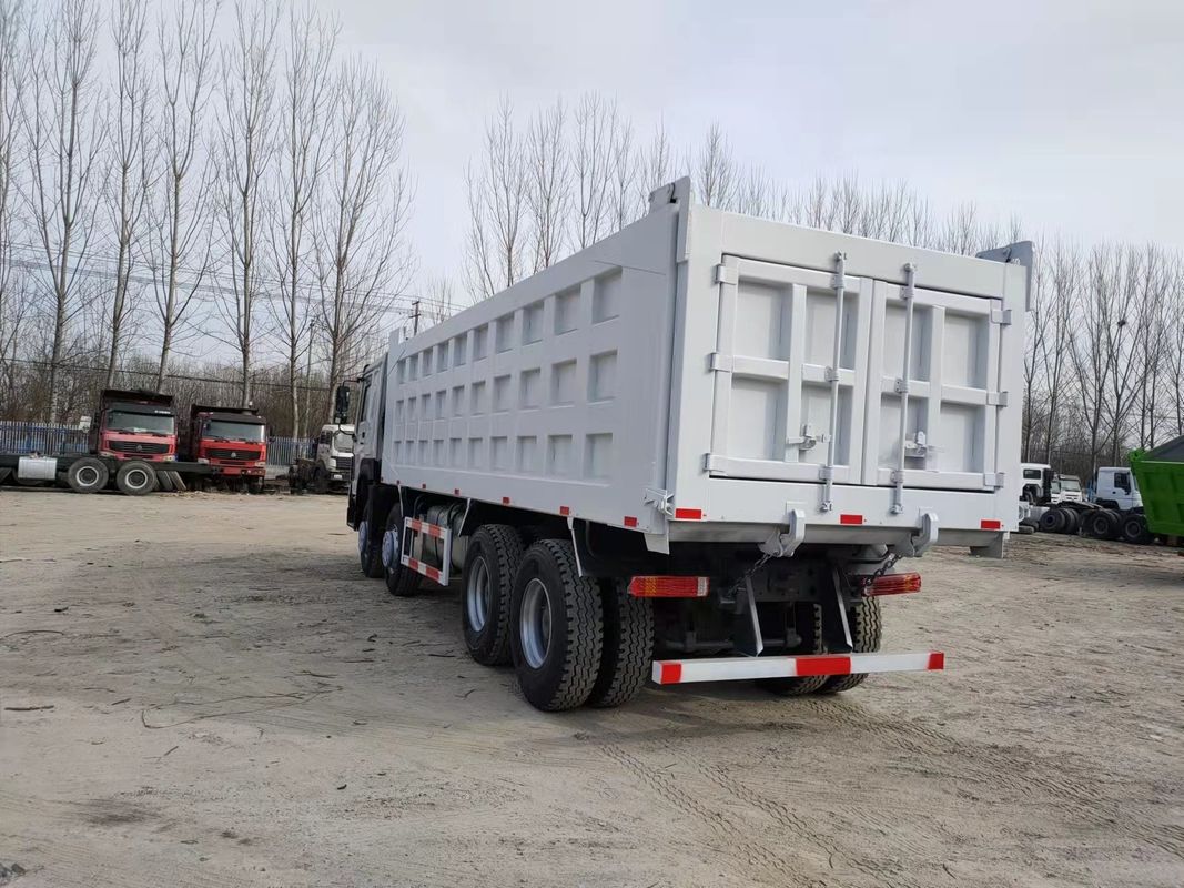 Euro 3 SINO TRUCK 12 Wheeler LHD 50tons Second Hand 8x4 Used HOWO Tipper Dump Truck