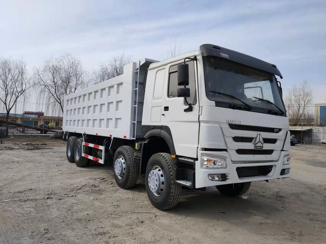Euro 3 SINO TRUCK 12 Wheeler LHD 50tons Second Hand 8x4 Used HOWO Tipper Dump Truck