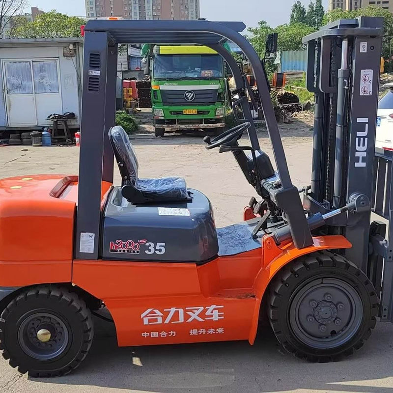 After Service Video Technical Support Heli 3 Tons Used Forklift Diesel Fork Length 1070mm