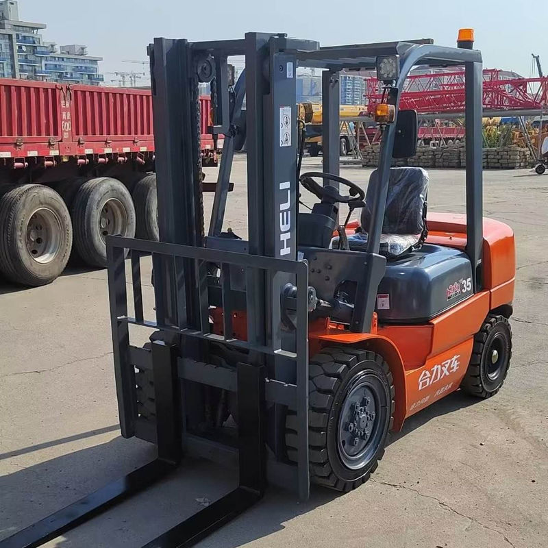 After Service Video Technical Support Heli 3 Tons Used Forklift Diesel Fork Length 1070mm