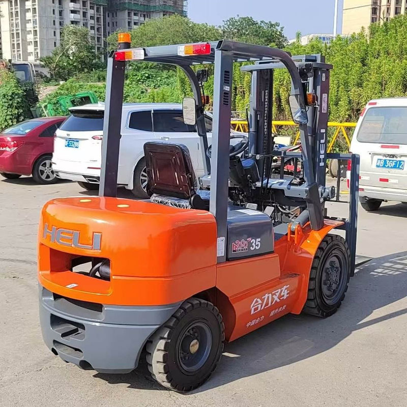 After Service Video Technical Support Heli 3 Tons Used Forklift Diesel Fork Length 1070mm