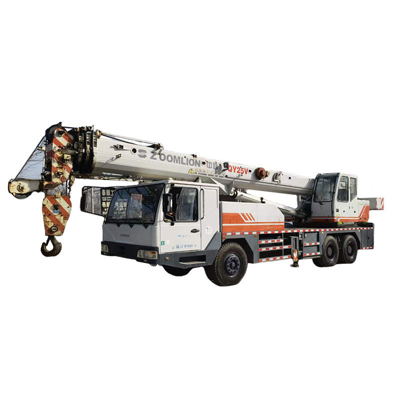 Zoomlion QY25V 25 Ton Left Hand Drive Used Knuckle Boom Crane Truck and Hydraulic Pump
