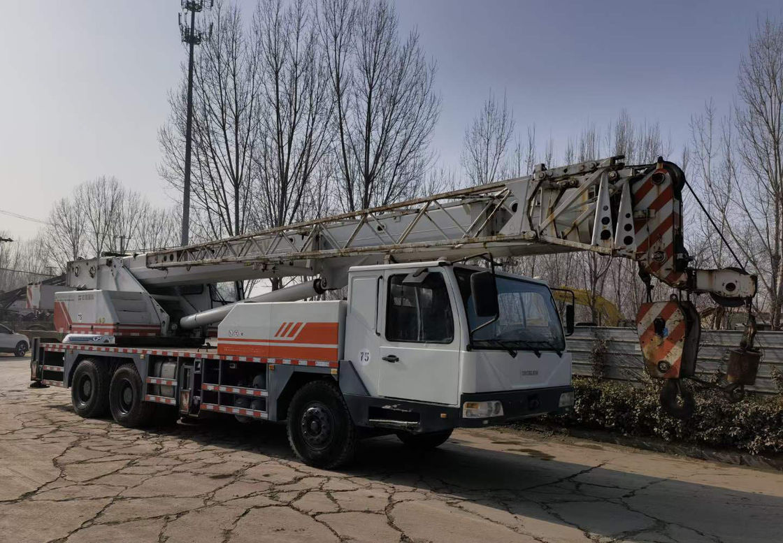 Zoomlion QY25V 25 Ton Left Hand Drive Used Knuckle Boom Crane Truck and Hydraulic Pump