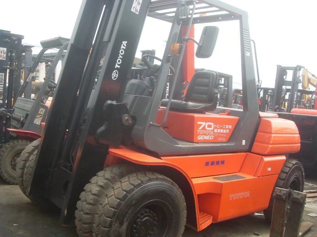 Heavy Duty 15 Tons Used Forklift for Africa Optional Engine 2 Stage/3 Stage Mast