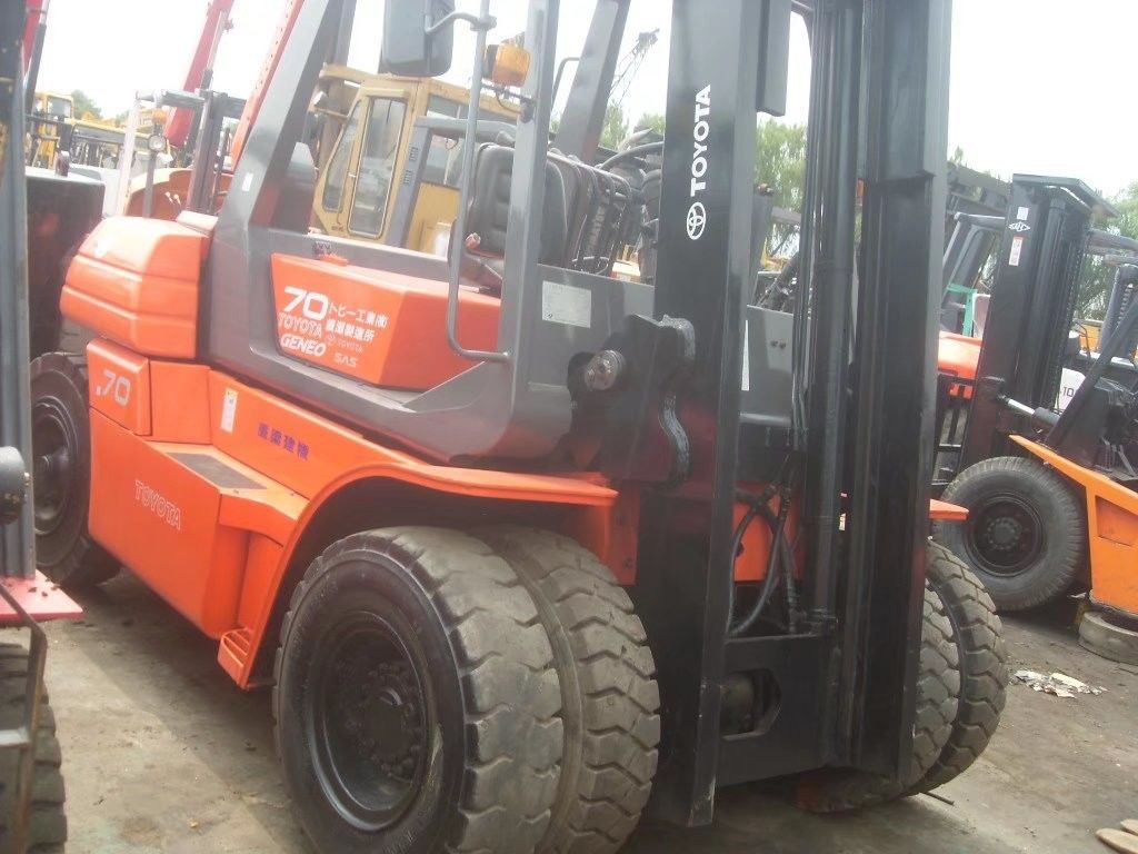 Heavy Duty 15 Tons Used Forklift for Africa Optional Engine 2 Stage/3 Stage Mast
