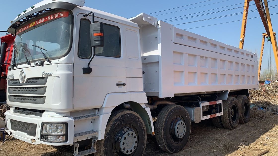 39000kg Curb Weight Shacman F3000 8x4 Tipper Truck Dump Truck 6.2-8m Cargo Tank Length