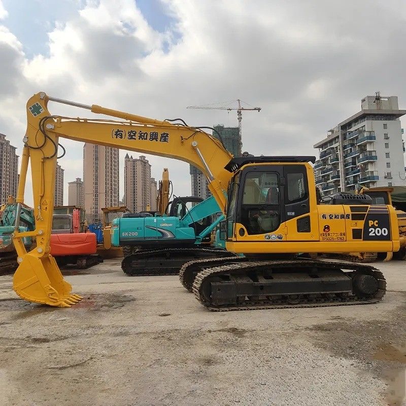 Second Hand Komatsu PC200-8 Excavator in Original Color with Hydraulic Cylinder Other