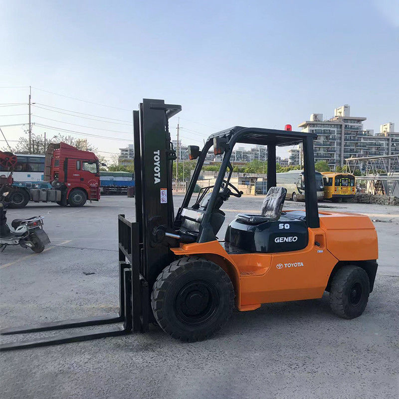1070mm Fork Length 5 Ton Diesel Automatic Used Forklift for Material Handling Needs