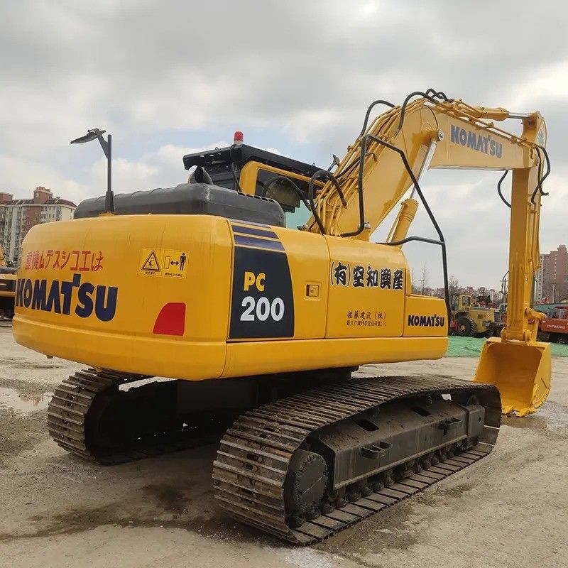 Second Hand Komatsu PC200-8 Excavator in Original Color with Hydraulic Cylinder Other
