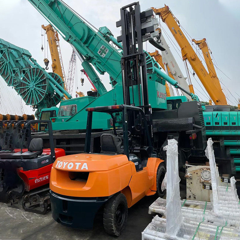1070mm Fork Length 5 Ton Diesel Automatic Used Forklift for Material Handling Needs