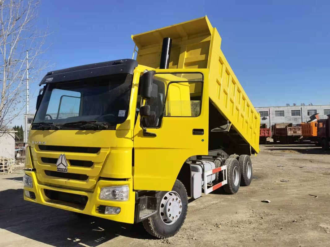 Used Howo 6x4 Tipper Truck Dump Truck Euro 2 Emission Standard Cargo Tank Length ≥8m