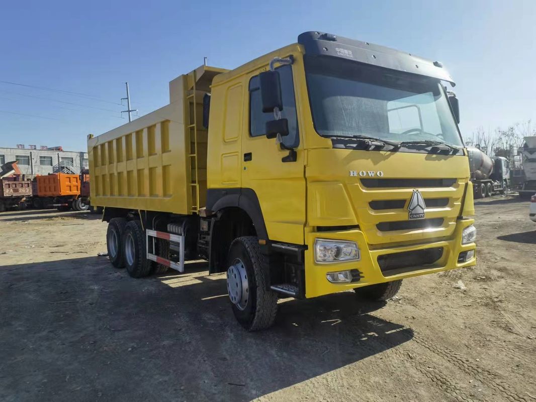 Used Howo 6x4 Tipper Truck Dump Truck Euro 2 Emission Standard Cargo Tank Length ≥8m