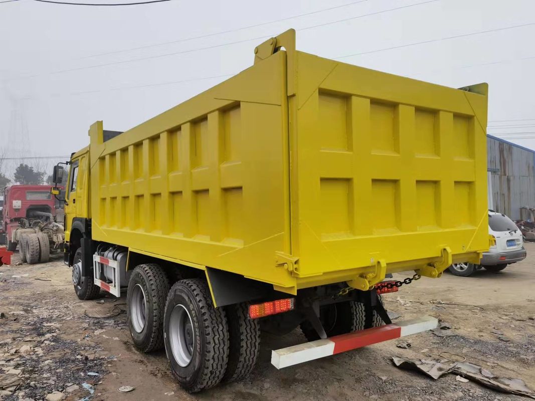 Used Howo 6x4 Tipper Truck Dump Truck Euro 2 Emission Standard Cargo Tank Length ≥8m