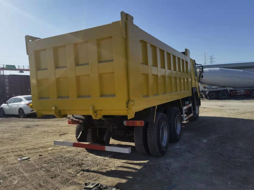 Used Howo 6x4 Tipper Truck Dump Truck Euro 2 Emission Standard Cargo Tank Length ≥8m
