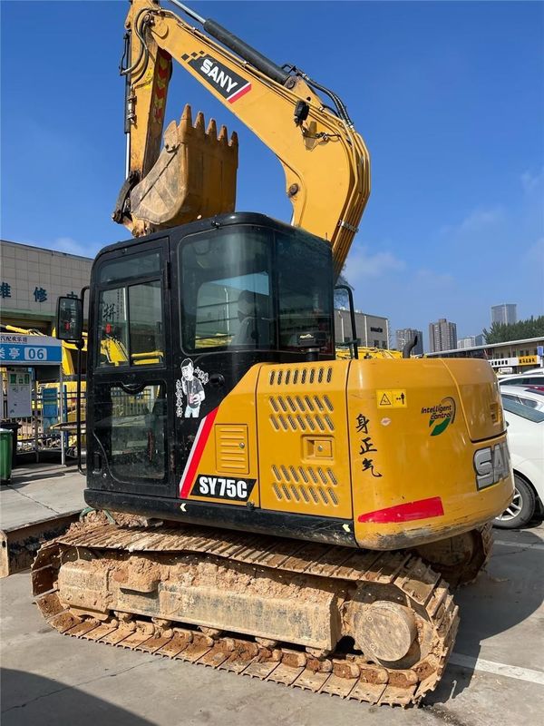 2017 Sany SY215c Crawler Excavator 4.9L Displacement 21.5 Ton Good Condition