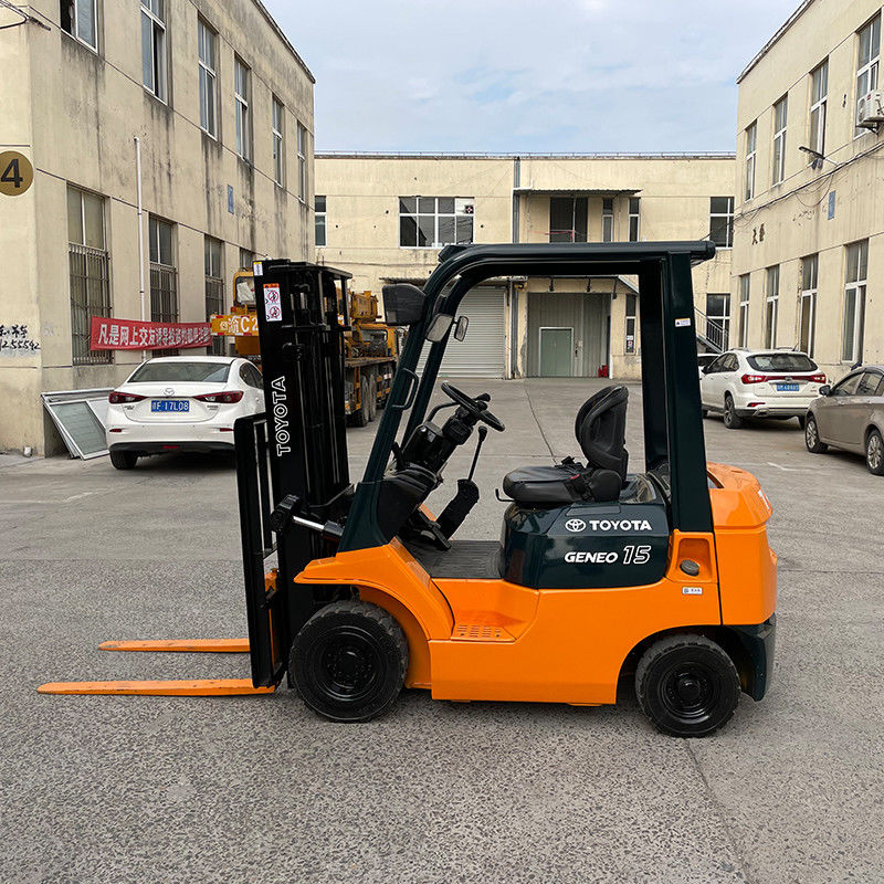 Fork Width 125 3m Lifting 2 Door Frame Japan Engine Diesel 10 Ton Forklift Truck