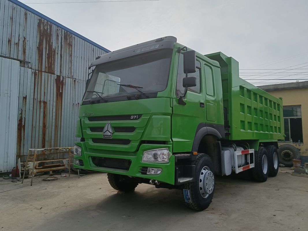 Used Sinotruck 6x4 371hp 30tons Howo Tipper Dump Truck with Manual Transmission Type