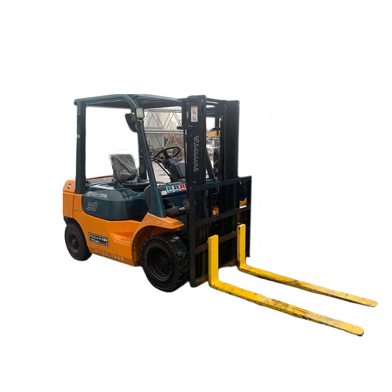 Japanese Engine Hydraulic Diesel Toyota 3 Ton Used Forklift for Heavy Load Operations