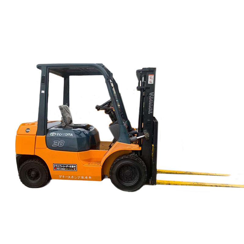 Japanese Engine Hydraulic Diesel Toyota 3 Ton Used Forklift for Heavy Load Operations