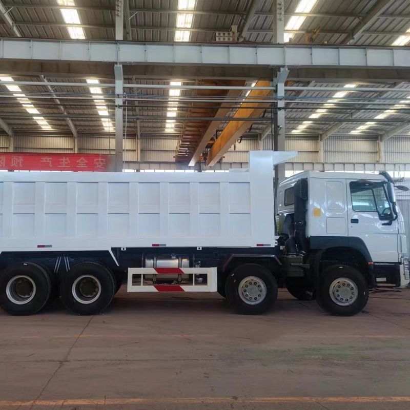 Howo 8x4 LHD Dump Tipper Truck with Maximum Torque 500-1000Nm and Engine Capacity 6-8L