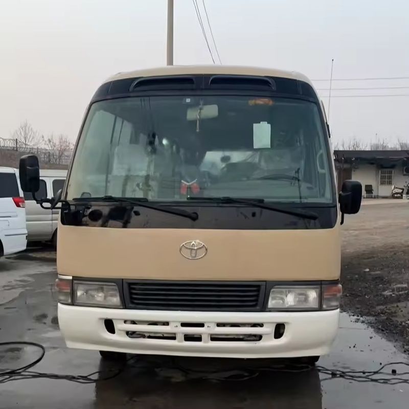 7005*2040*2785 Good Condition 30 Seats Mini Bus Or Used Toyo ta Coaster Bus Hot Sal
