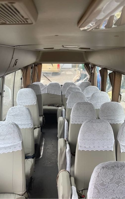 7005*2040*2785 Good Condition 30 Seats Mini Bus Or Used Toyo ta Coaster Bus Hot Sal