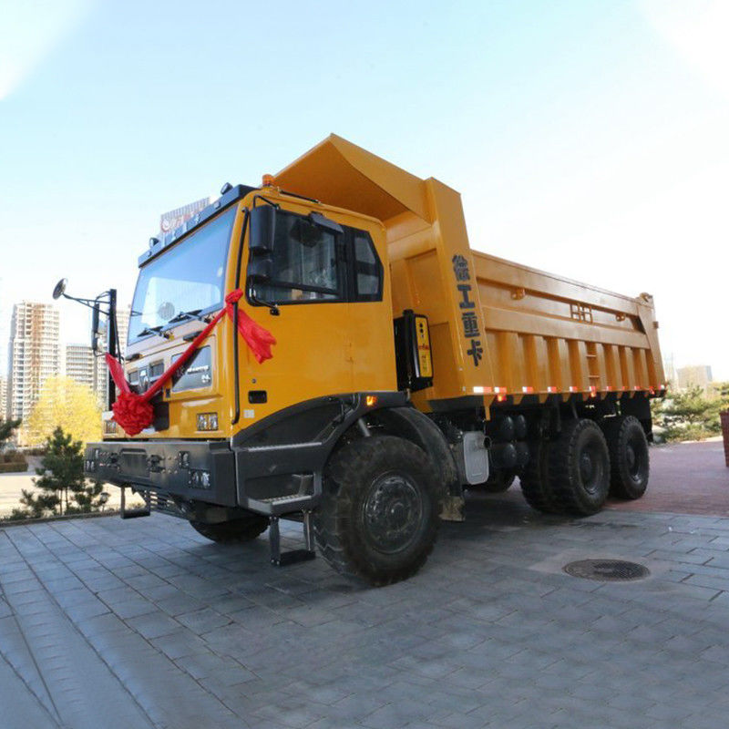 Xu Gong 460hp 90 tons Heavy Duty Mining Dump Tipper Truck with 6-8L Engine Capacity