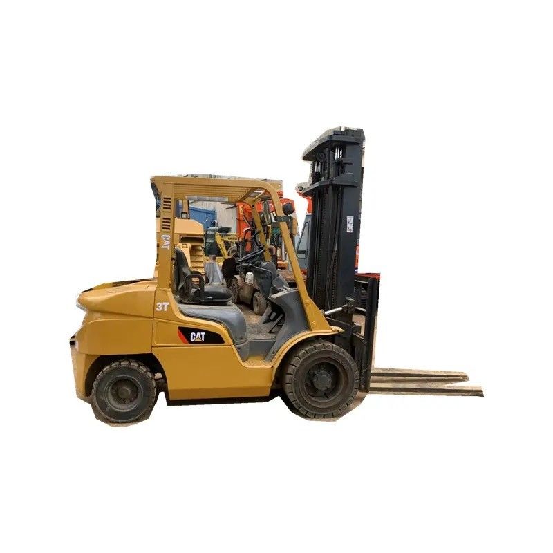3 Ton Diesel Cat Forklift in Japan with Standard Lifting Height and 150mm Fork Width