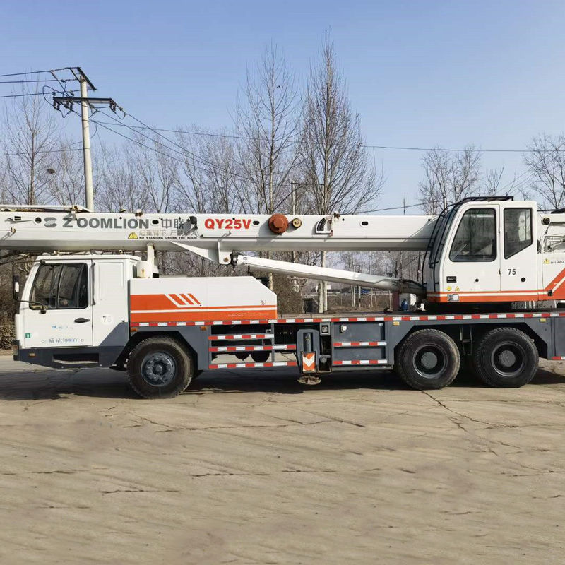 Max. Lifting Height 42.3M Zoomlion QY25 Mobile Truck Crane Second Hand 25 Ton Crane