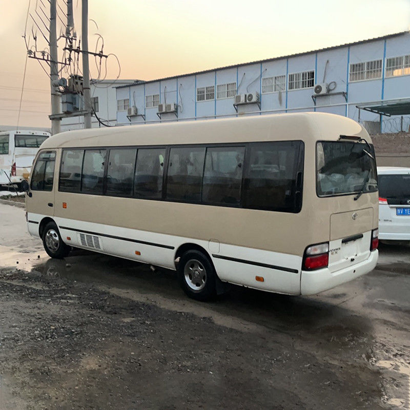 16-30 Seats Second Hand Coaster Mini Bus with Diesel Power and 6-8L Engine Capacity