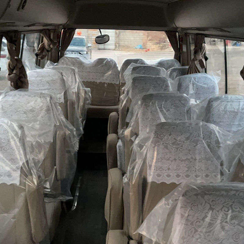 16-30 Seats Second Hand Coaster Mini Bus with Diesel Power and 6-8L Engine Capacity