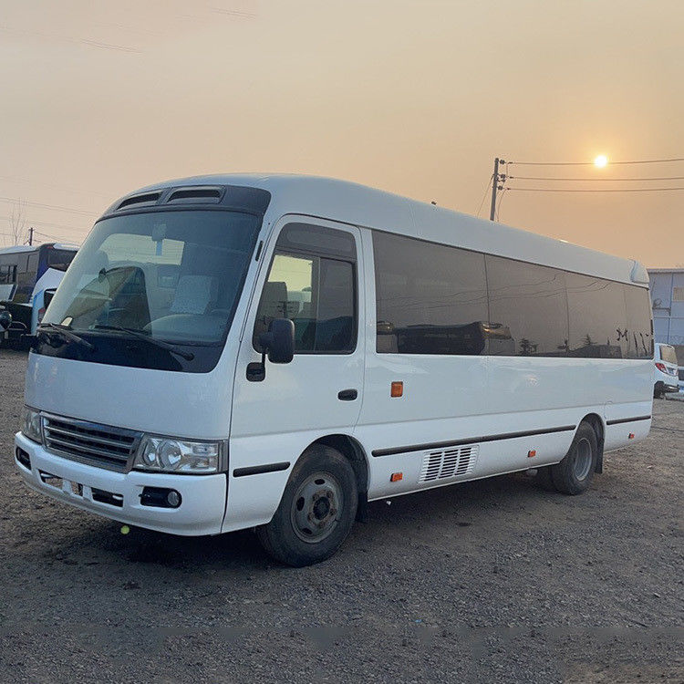 Color Design Diesel Toyota 30 Seater Coaster Bus for Public Transportation Needs