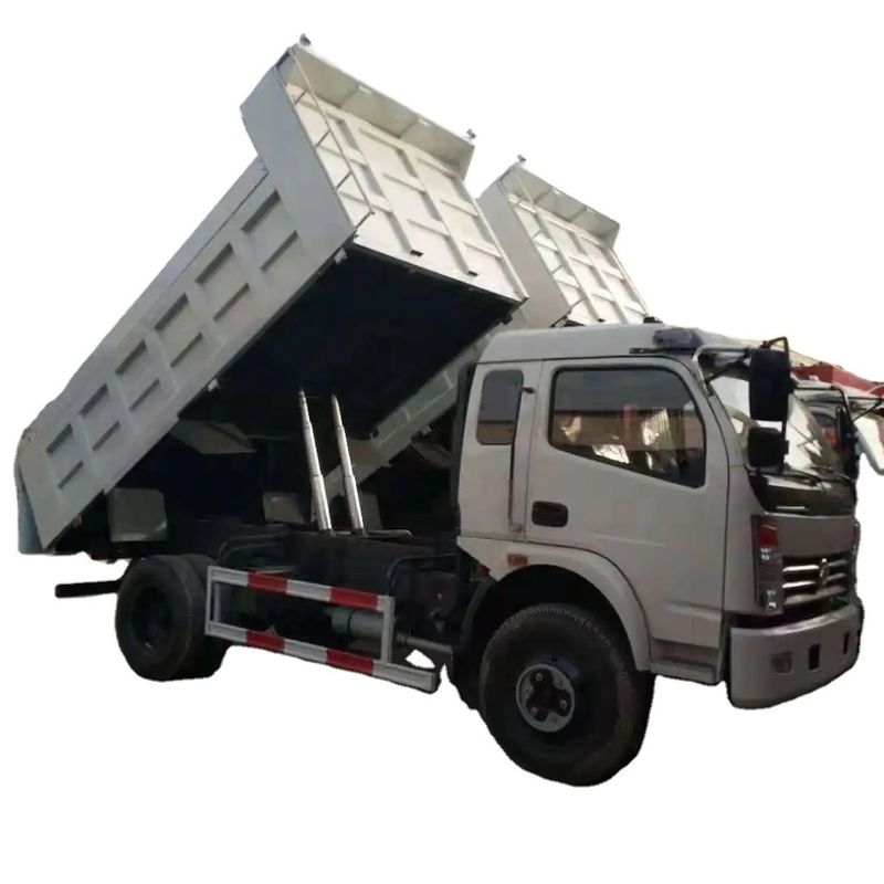 DONGFENG 6 wheel 4X2 dump truck small tipper truck good condition SINOTRUCK gear box