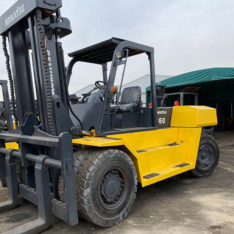 Used Komatsu Diesel Forklift for Container 12-16 Ton Fork Length 1070mm Fork Width 150mm