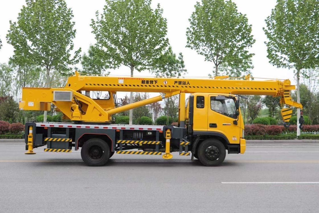 12-15 Ton Used Mobile Crane Truck Construction with 160HP Horse-Power and 4200mm Wheelbase