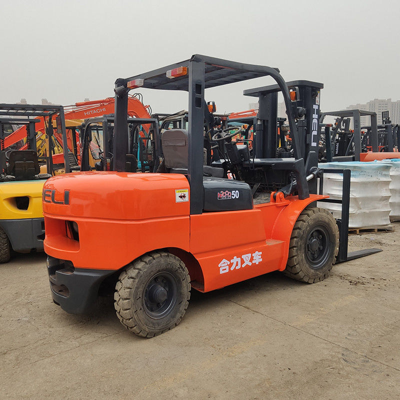 After Service 5 Tons Heli 40ft Container Lifting Forklift for Container Operation