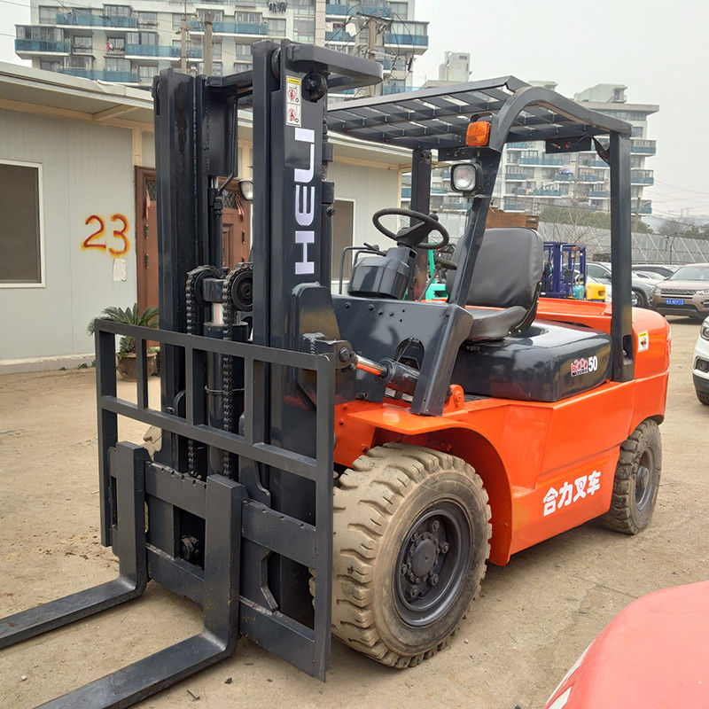 After Service 5 Tons Heli 40ft Container Lifting Forklift for Container Operation