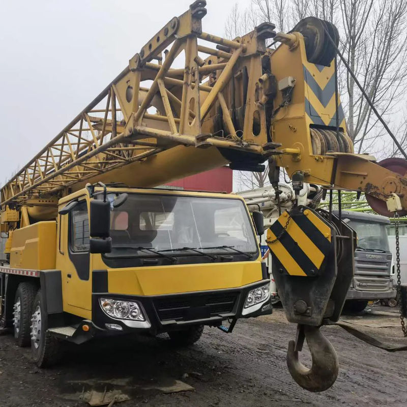 Max. Lifting Height 58.1m 50ton Second Hand Truck Cranes with Parts Truck-Mounted Crane