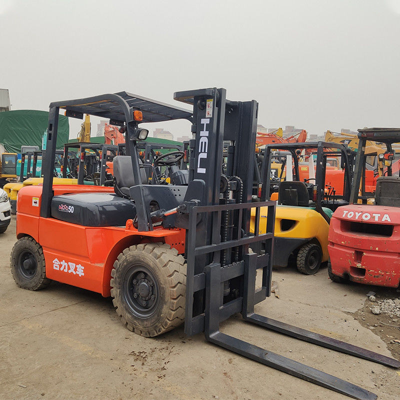 After Service 5 Tons Heli 40ft Container Lifting Forklift for Container Operation