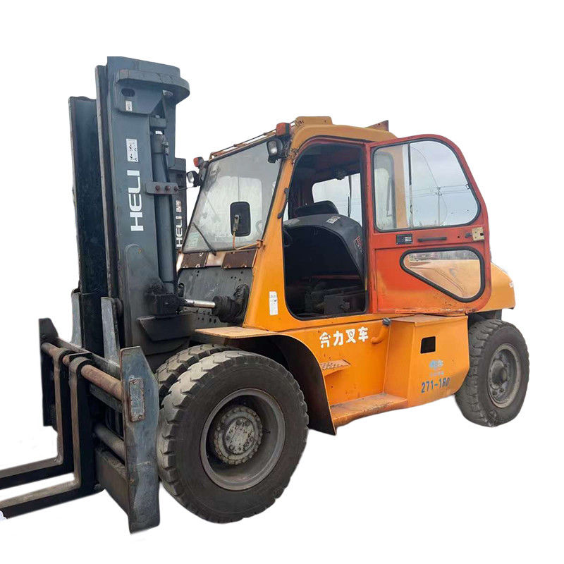 2018 Heli 10 Ton Diesel Forklift for Building Material Shops Dependable Performance