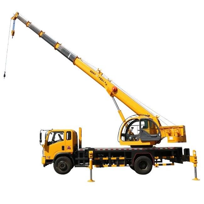 Used Truck Crane Lifting Machine with CHANGCHAI Engine and 2001-4000 Working Hours