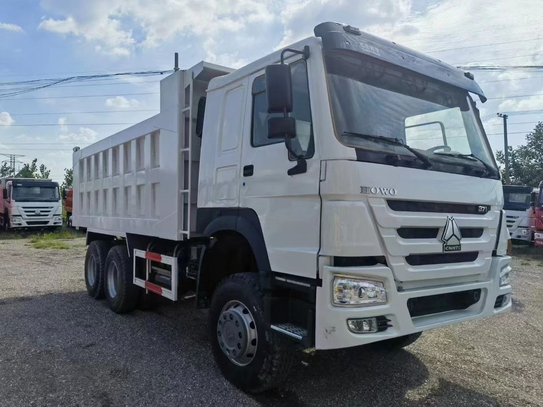 10 Forward Shift Number Sinotruk HOWO 371HP Used Dump Trucks 6X4 for Construction Mine