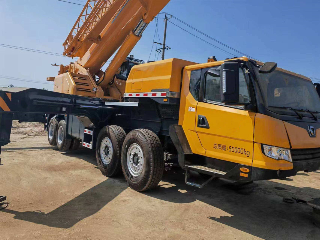 130 Ton Crane XCT130 Telescopic Spider Crane Truck Original Color Working Hours 2001-4000